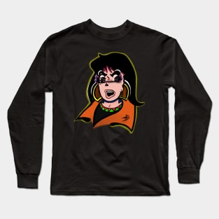 Doodle Lady Long Sleeve T-Shirt